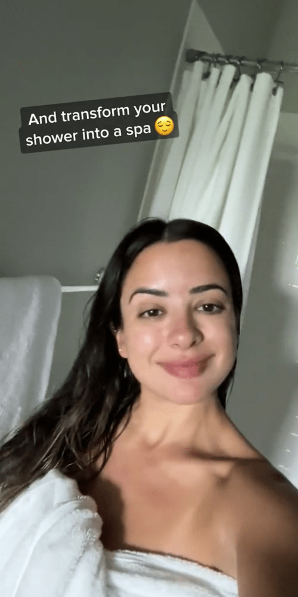 Customer review — shower spa transformation